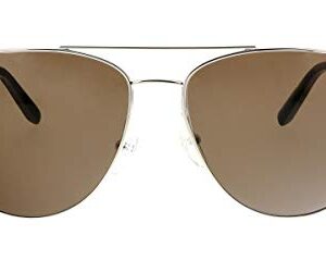 Ferragamo Brown Polarized Aviator Sunglasses SF157S 045 60