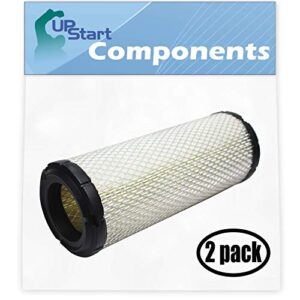 2-pack replacement for grasshopper 100936 air filter - compatible with grasshopper 2508301-s filter