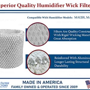 Air Filter Factory Replacement For Essick Air MA1201, MA-1201 Humidifier Wick Filter