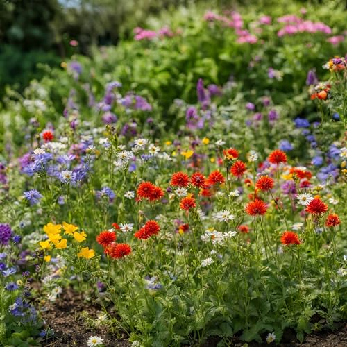 Colorado Wildflower Seed Mix, Covers 325 Sq Ft, 14 Flower Varieties, Over 53,000 Seeds - Created By Nature