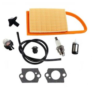 huri air filter with fuel line for stihl br500 br550 br600 backpack blowers 42821410300 42821410300b