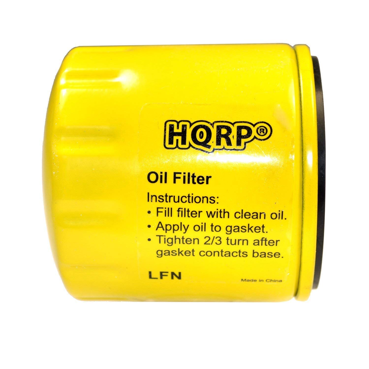 HQRP Oil Filter compatible with ONAN P216, P218, P220, BFA, BGA, BGAL, BGD, BGDL, BGE, BGEL, BGM, B43G, B48GM Engines; part 122-0645 Replacement