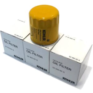 Kohler Oil Filters 52 050 02-S 5205002-S for Lawn Mowers, Pack of 3