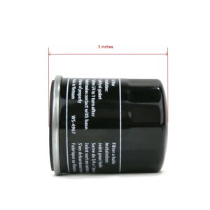 Nessagro Oil Filter for Toro 108-3842, KW10586, KW10761, and NN10684 .#GH45843 3468-T34562FD474840