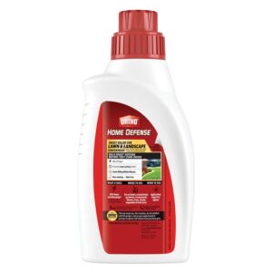 Ortho Home Defense Insect Killer for Lawn & Landscape Concentrate - Treats up to 5,300 sq. ft., For Ants, Ticks, Mosquitoes, Fleas & Spiders, Starts Working Within Minutes, 32 oz.