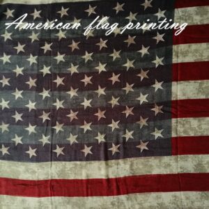 LRRH Vintage American Flag Scarf,Unisex Fashion Premium Patriotic,Red,Khaki and Blue American Flag Infinity Shawl Scarf (Khaki)