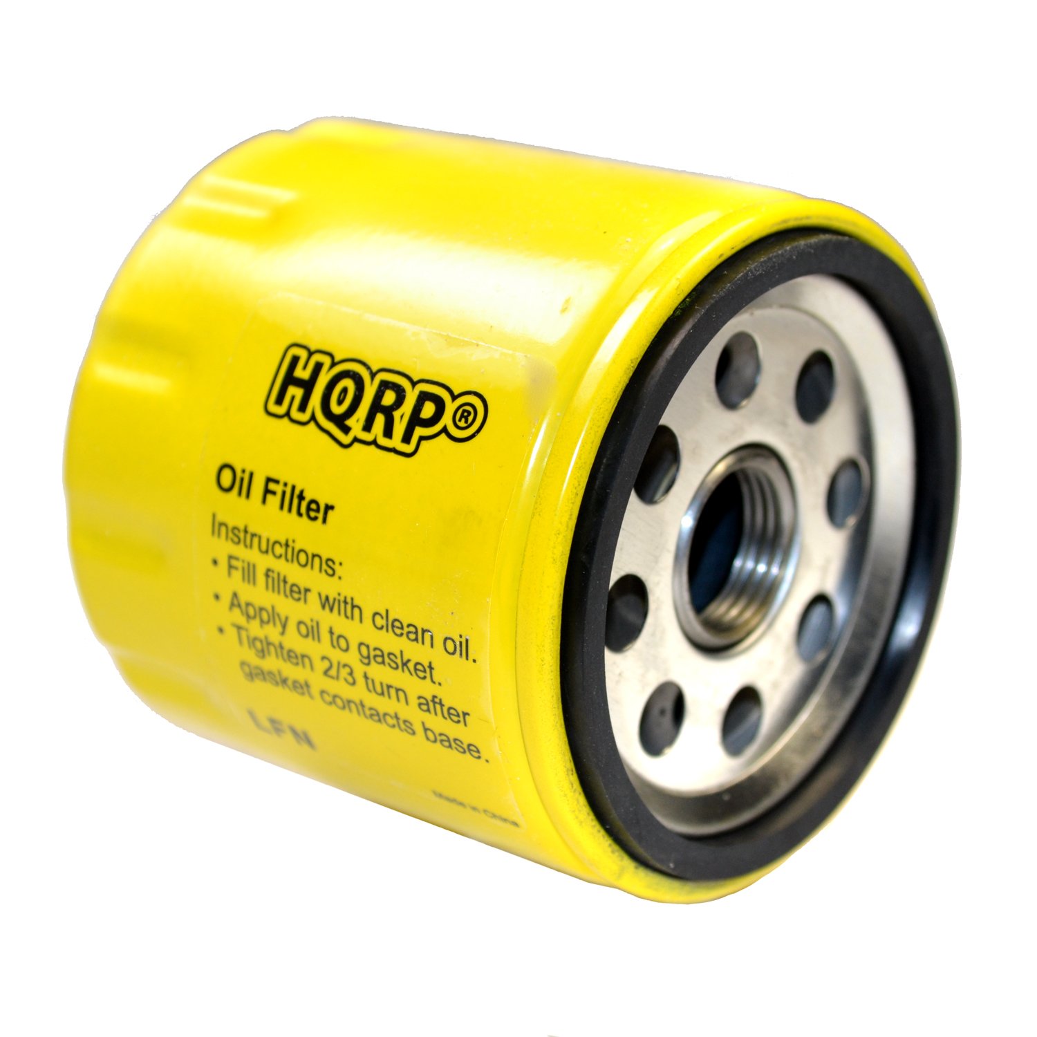 HQRP Oil Filter compatible with ONAN P216, P218, P220, BFA, BGA, BGAL, BGD, BGDL, BGE, BGEL, BGM, B43G, B48GM Engines; part 122-0645 Replacement