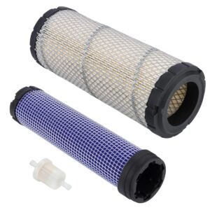 hipa inner & outer air filter for kawasaki 11013-7045 11013-7044 25 083 01-s 25 083 04-s 841497 821136 af25552 af25551 p821575 p822858 m131802