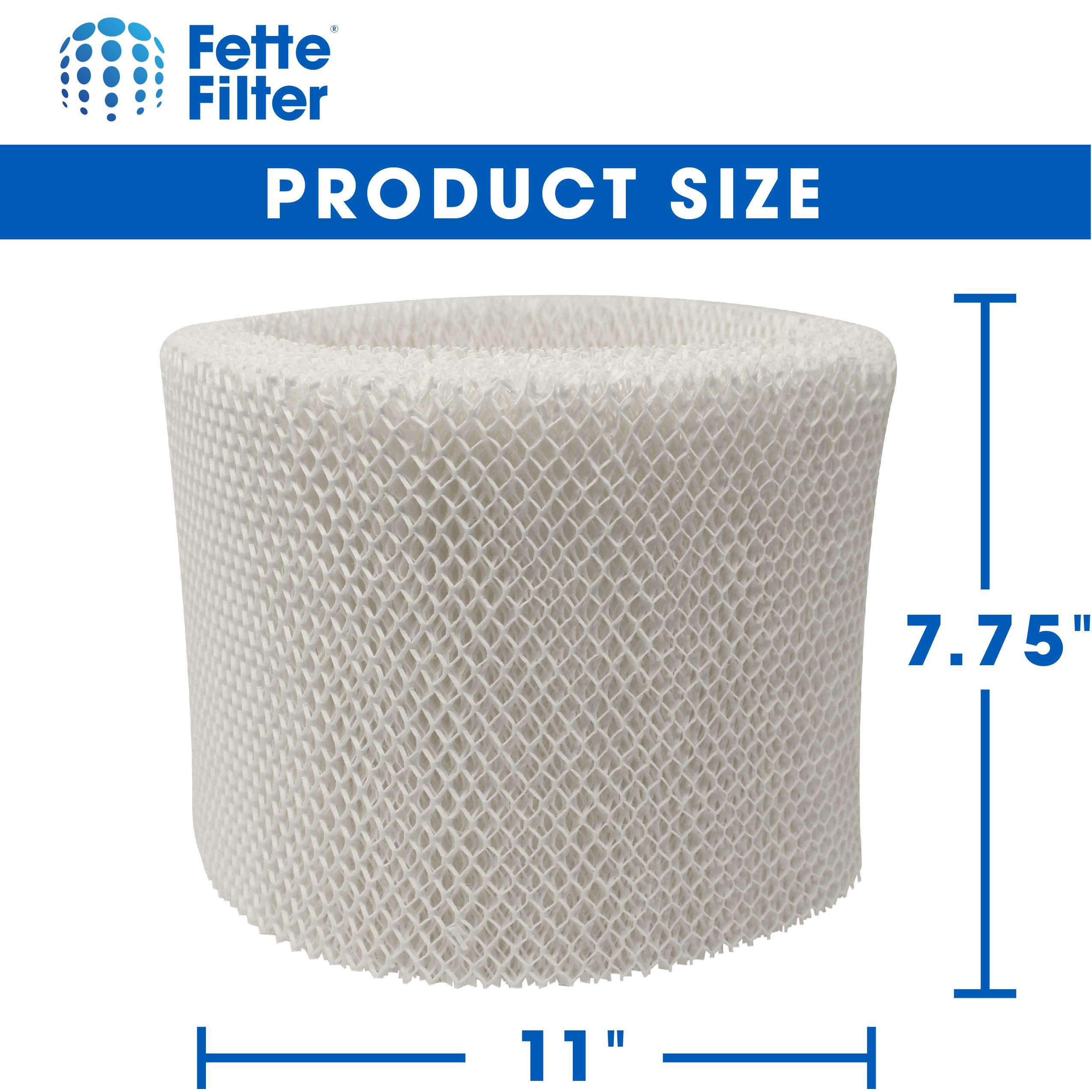 Fette Filter - Premium Material Humidifier Wicking Filters Compatible with Honeywell HC-14 Replacement Humidifier Filter E HC-14V1, HC-14, HC-14N. (Pack of 2)