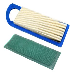 HQRP Filter Replacement for Craftsman 33425 compatible with Craftsman LT1500 LTS1500 LT1000 LT2000 LT3000 DYT4000 series Lawn Tractor Riding Mower, with 697015 Pre Filter