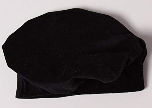 Making Believe Renaissance Black Beret for Men - Costume Accessory - Peasant Style - Military Costume Hats for Men - Adult 23-24" Circumference