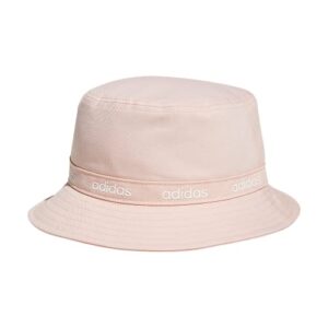 adidas women's essentials ii bucket, vapour pink/white, one size