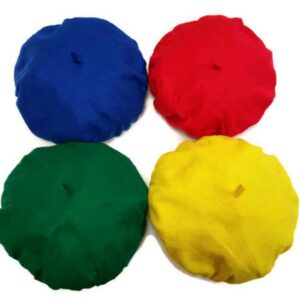 Dondor Enterprises Felt Berets For Children and Teenagers (12 Pack)