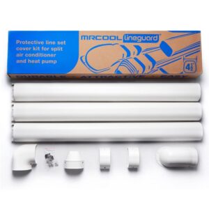 mrcool lineguard 4.5" line set cover - 12 ft