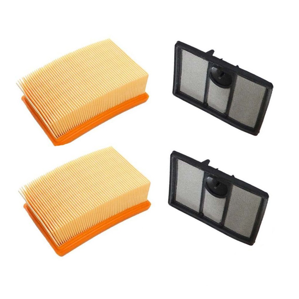 HURI 2 Air Filter Kit for Stihl TS700 TS800 4224-141-0300 4224-140-1801