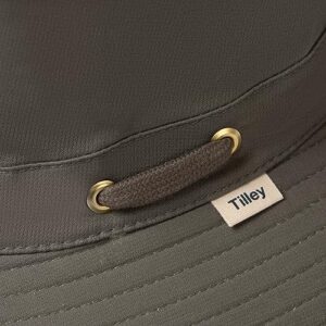 Tilley T4MO-1 Unisex Hiker's Hat (Olive, 7 5/8)