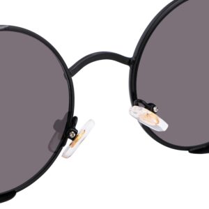 FEISEDY Retro Gothic Steampunk Sunglasses Round Metal Frame Punk Circle Inspired Shade Men B1857