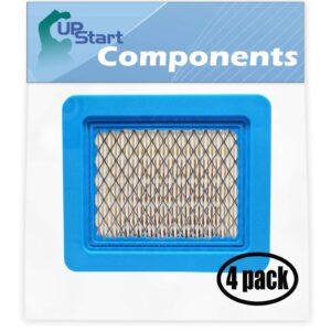 upstart components 4-pack replacement for toro 20092 (280000001-280999999)(2008) lawn mower flat air filter cartridge - compatible with toro 119-1909 filter