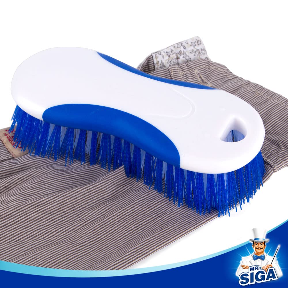 MR.SIGA Multi Purpose Heavy Duty Scrub Brush - Pack of 2