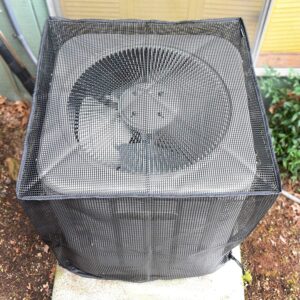 Sturdy Covers AC Defender - Full Mesh Air Conditioner Cover - AC Cover - Outdoor Protection