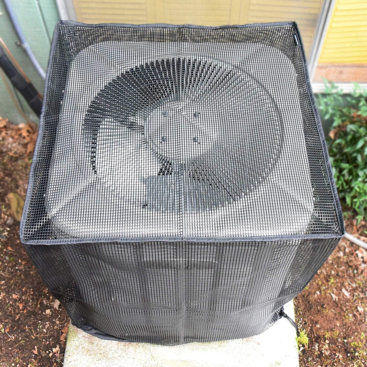 Sturdy Covers AC Defender - Full Mesh Air Conditioner Cover - AC Cover - Outdoor Protection