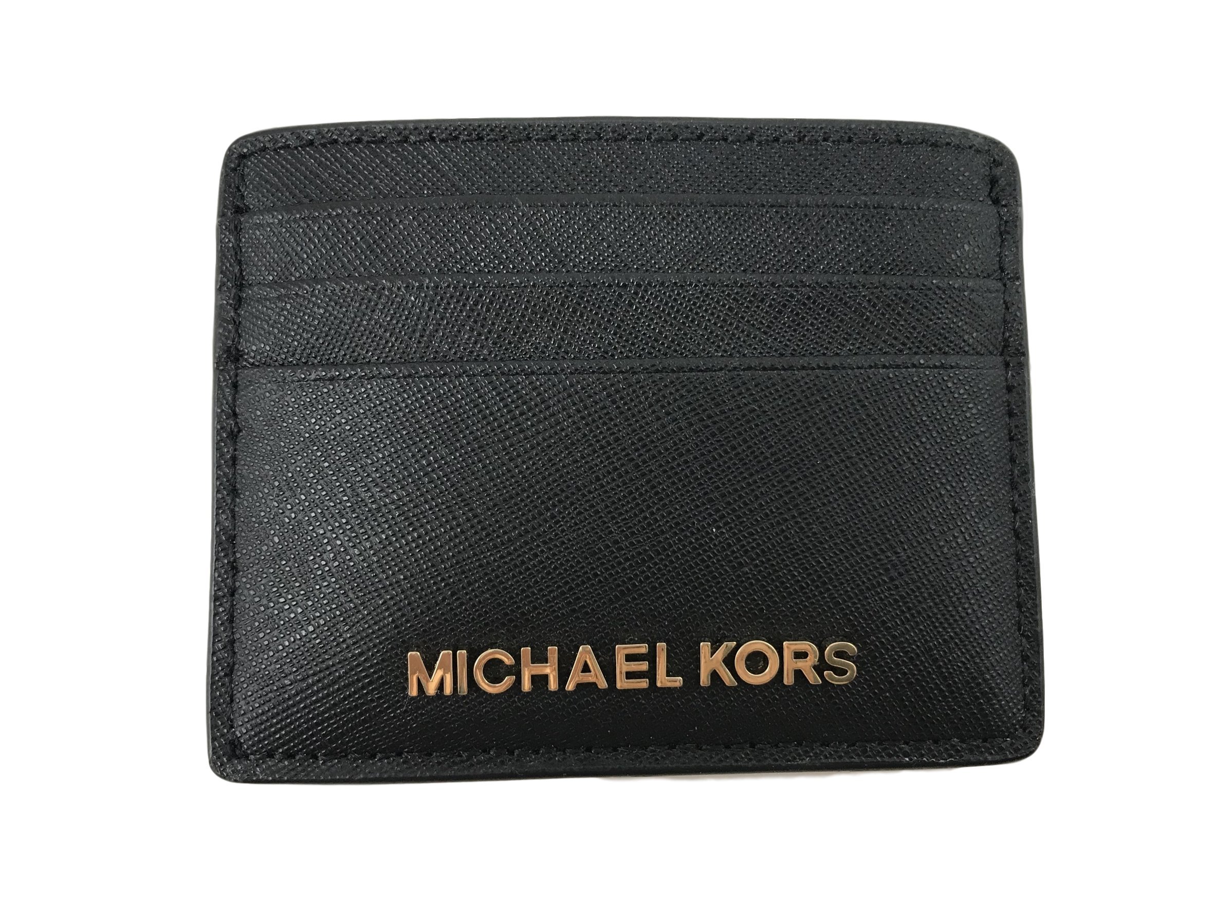 Michael Kors Jet Set Travel Large Card Holder - Black