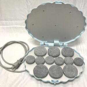 Therapist’s Choice® Portable Hot Stone Warmer with 12 Stones for Massage Therapy