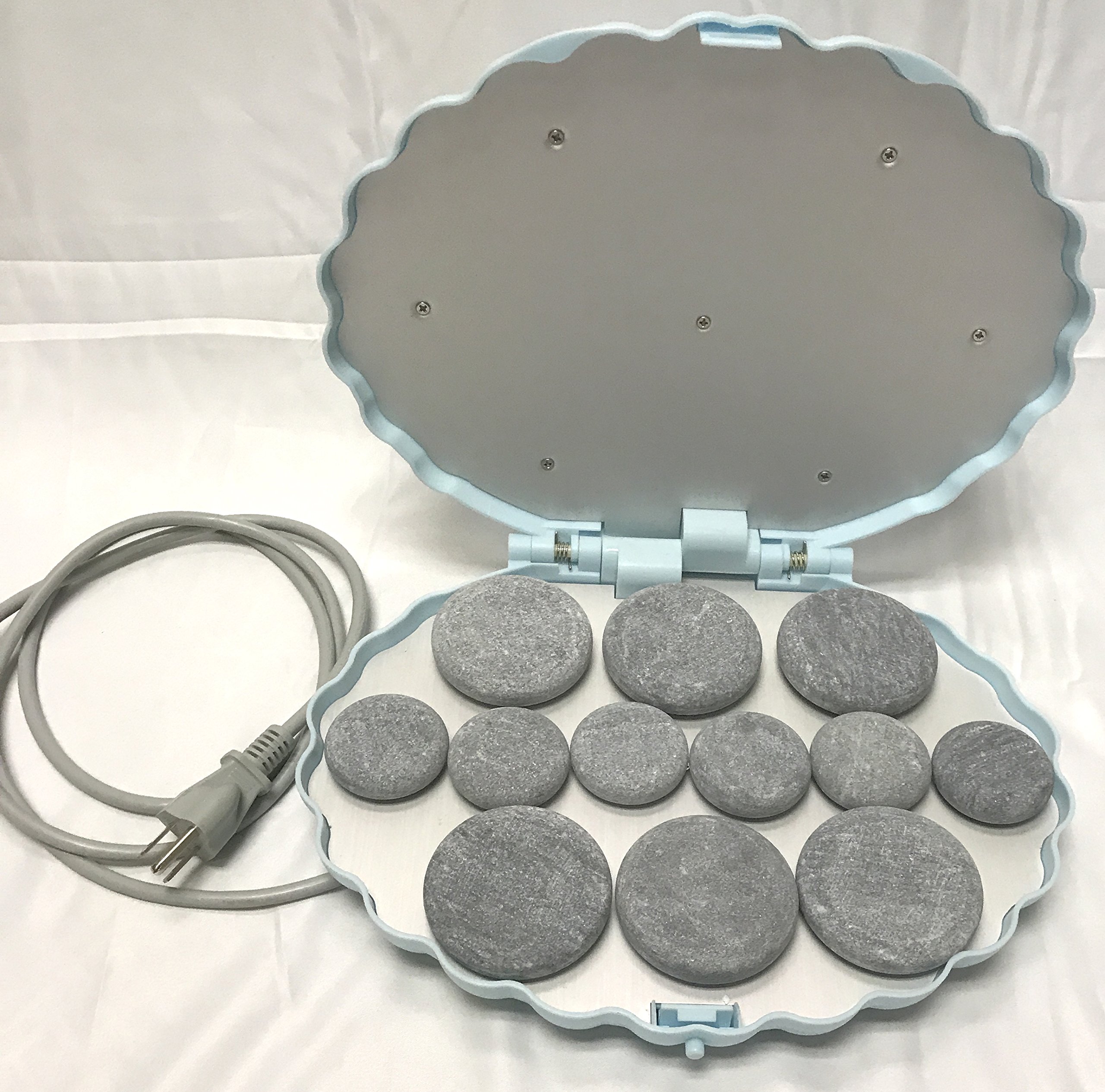 Therapist’s Choice® Portable Hot Stone Warmer with 12 Stones for Massage Therapy