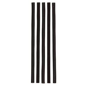 Goody Corporate Slideproof Headwrap Thin with Spikey Silicone, Black, 5 Count (Pack of 3)