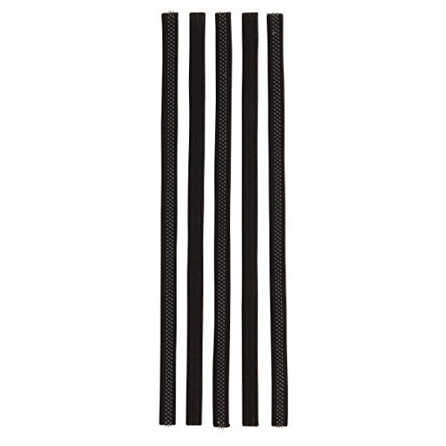 Goody Corporate Slideproof Headwrap Thin with Spikey Silicone, Black, 5 Count (Pack of 3)