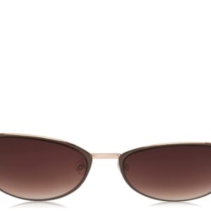 Jessica Simpson Women's J5329 Chic Metal Cat Eye Sunglasses with UV400 Protection - Glamorous Sunglasses for Women, 60mm