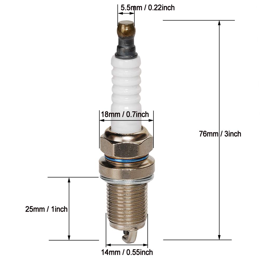 HIFROM Replacement for 792105 Air Filter Pre Filter with 493629 Fuel Filter Spark Plug Replacement for 276890 407777 40G777 John Deere Z245 Z425 LA155