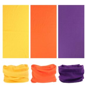 VANCROWN Headwear Head Wrap Sport Headband Sweatband 220 Patterns Magic Scarf 12PCS & 6PCS 12 in 1 (12PCS.Solid Color)