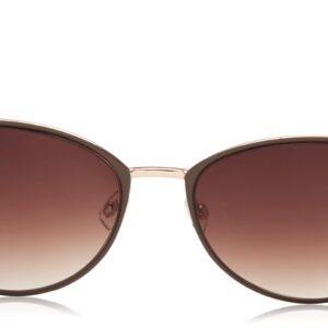 Jessica Simpson Women's J5329 Chic Metal Cat Eye Sunglasses with UV400 Protection - Glamorous Sunglasses for Women, 60mm