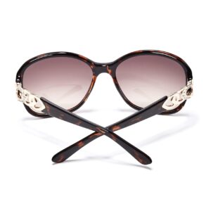 GUESS Factory Oversized Chain-Trim Sunglasses