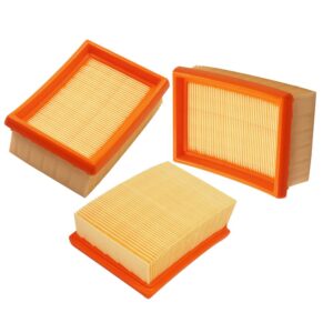 hifrom pack of 3 air filter cleaner replace replacement for stihl ts700 ts800 cutquik cut off saws replace 4224-141-0300a 4224 141 0300