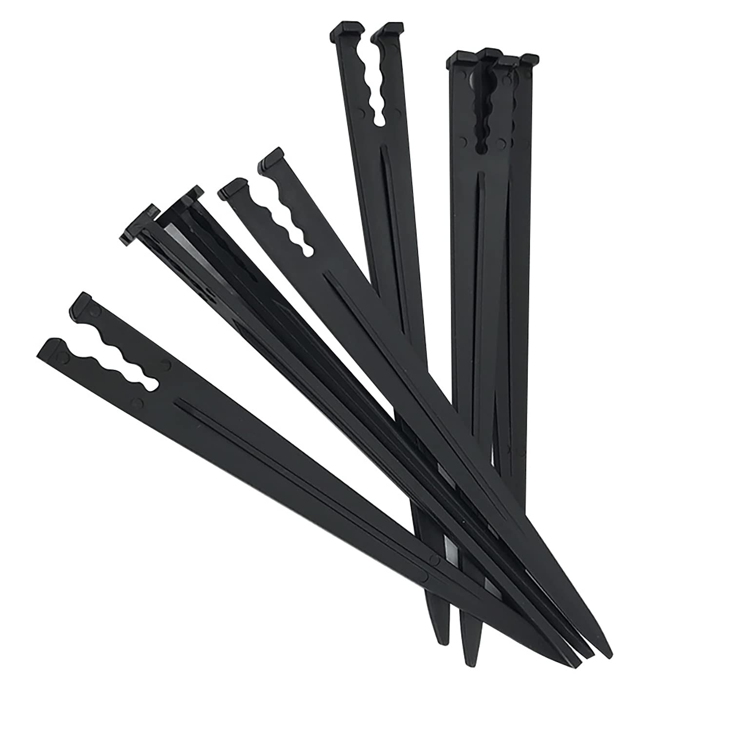 cozyou 50 Pcs Irrigation Support Stakes for 1/4-Inch Drip Tubing