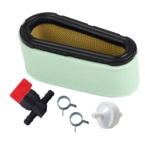 hifrom 496894s 496894 air filter 272403 pre filter 394358s fuel filter 494768 fuel shut off valve replacement for 12.5-17 hp