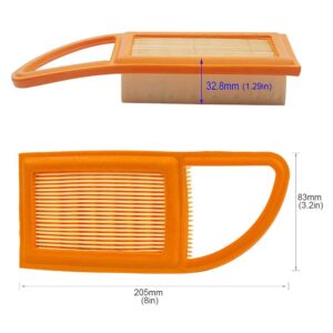 HIFROM Air Filter Compatible with Stihl BR500 BR550 BR600 4282-141-0300 4282 141 0300 4282 141 0300B Backpack Blowers Parts