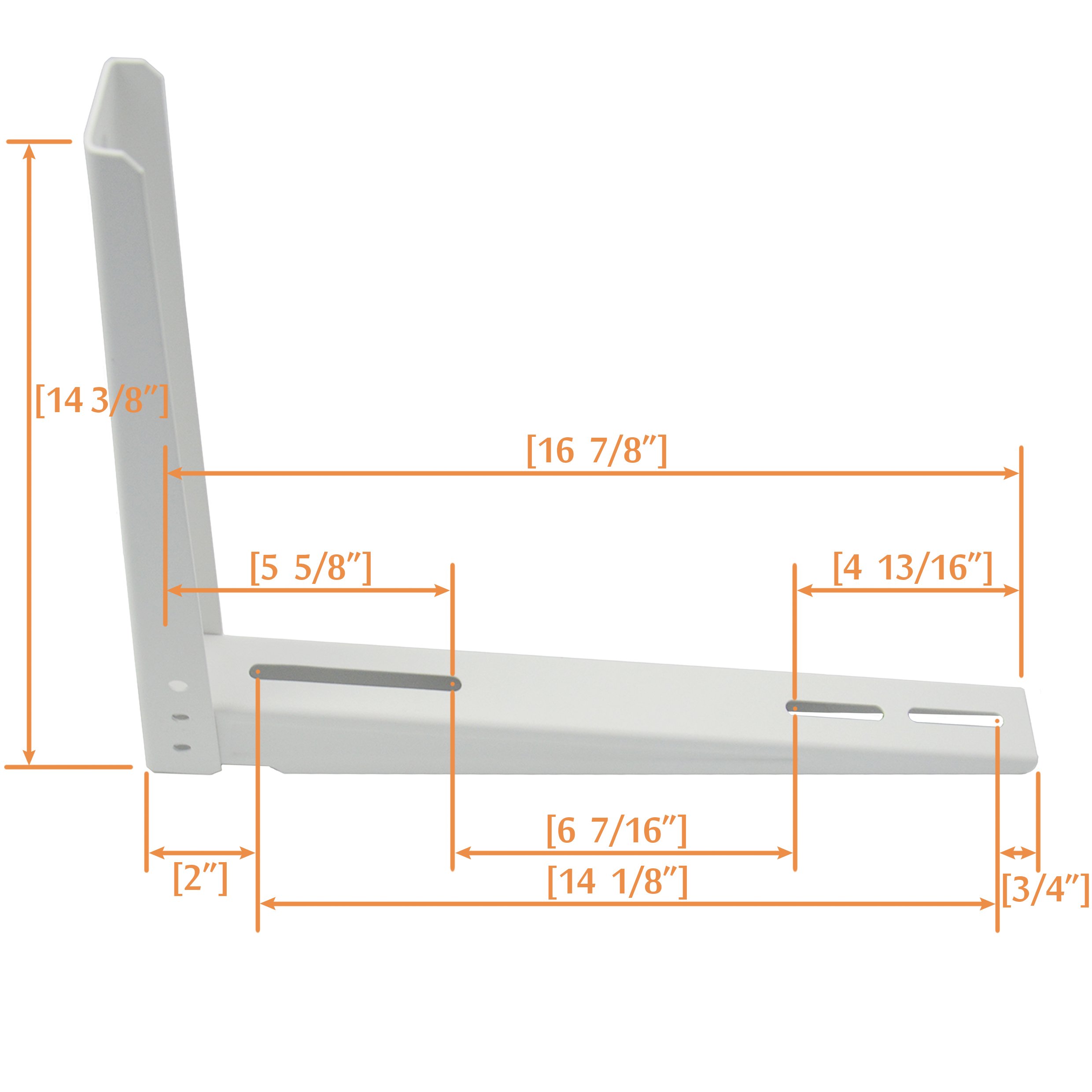 Mini Split Bracket for Ductless Air Conditioner Wall Mounting 7000 - 15000 BTU