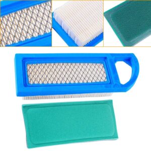 HIFROM Air Filter with Pre Air Filter 697015 Compatible with Bs 697153 697014 697014 697634 698083 795115 797008 102-875 Oregon 30-122 Craftsman 33425John Deere Gy20573 M149171(5PCS)