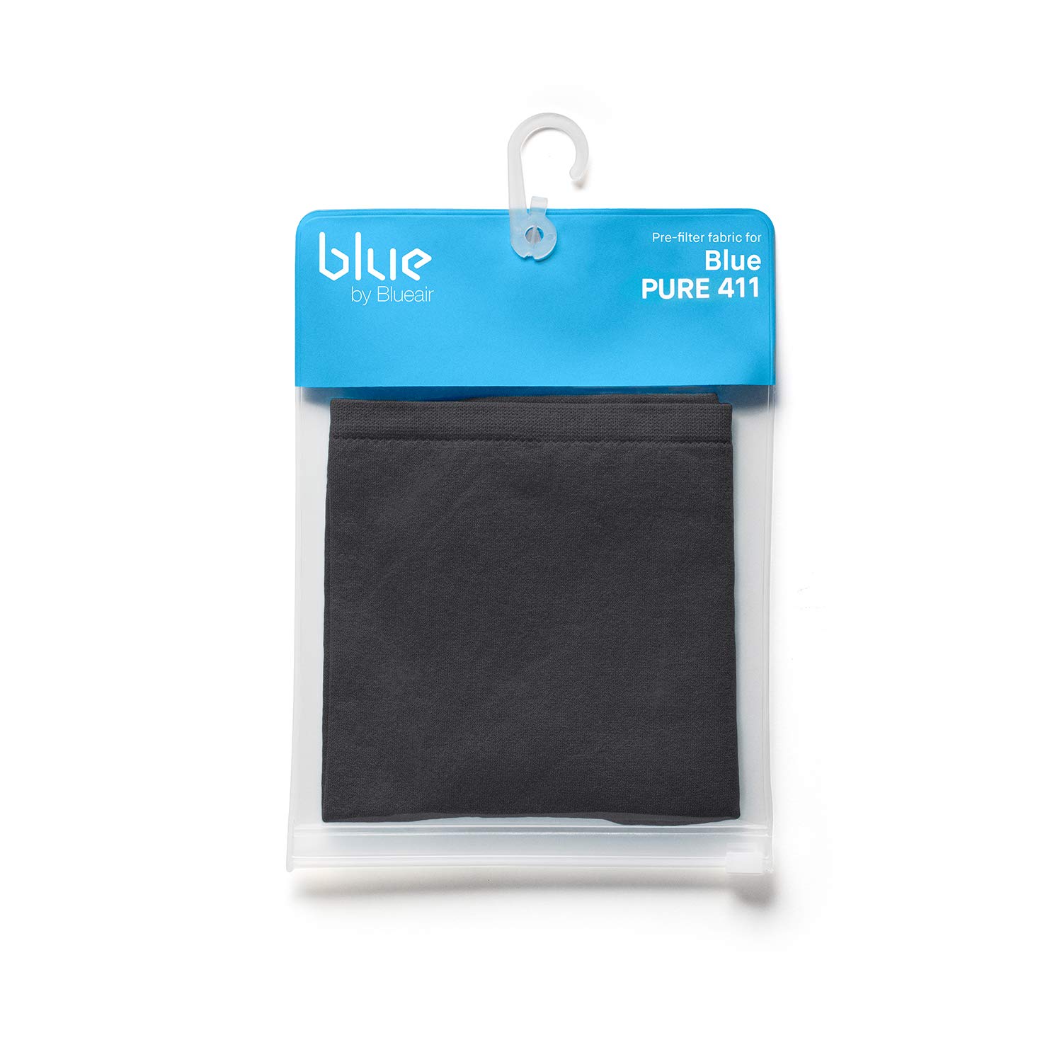 BLUEAIR Blue Pure 411 Black Pre-Filter, Washable Fabric Traps Pollen, Pet Hair & Dust, Dark Shadow