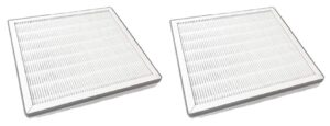 nispira peairplg high efficiency 3-in-1 true hepa replacement carbon compatible with pure enrichment purezone air purifier 2 filters