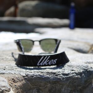 Ukes Premium Sunglass Strap - Durable & Soft Glasses Strap Designed with Floating Neoprene Material - Secure fit for Your Glasses and Eyewear. (The Captain Hooks)