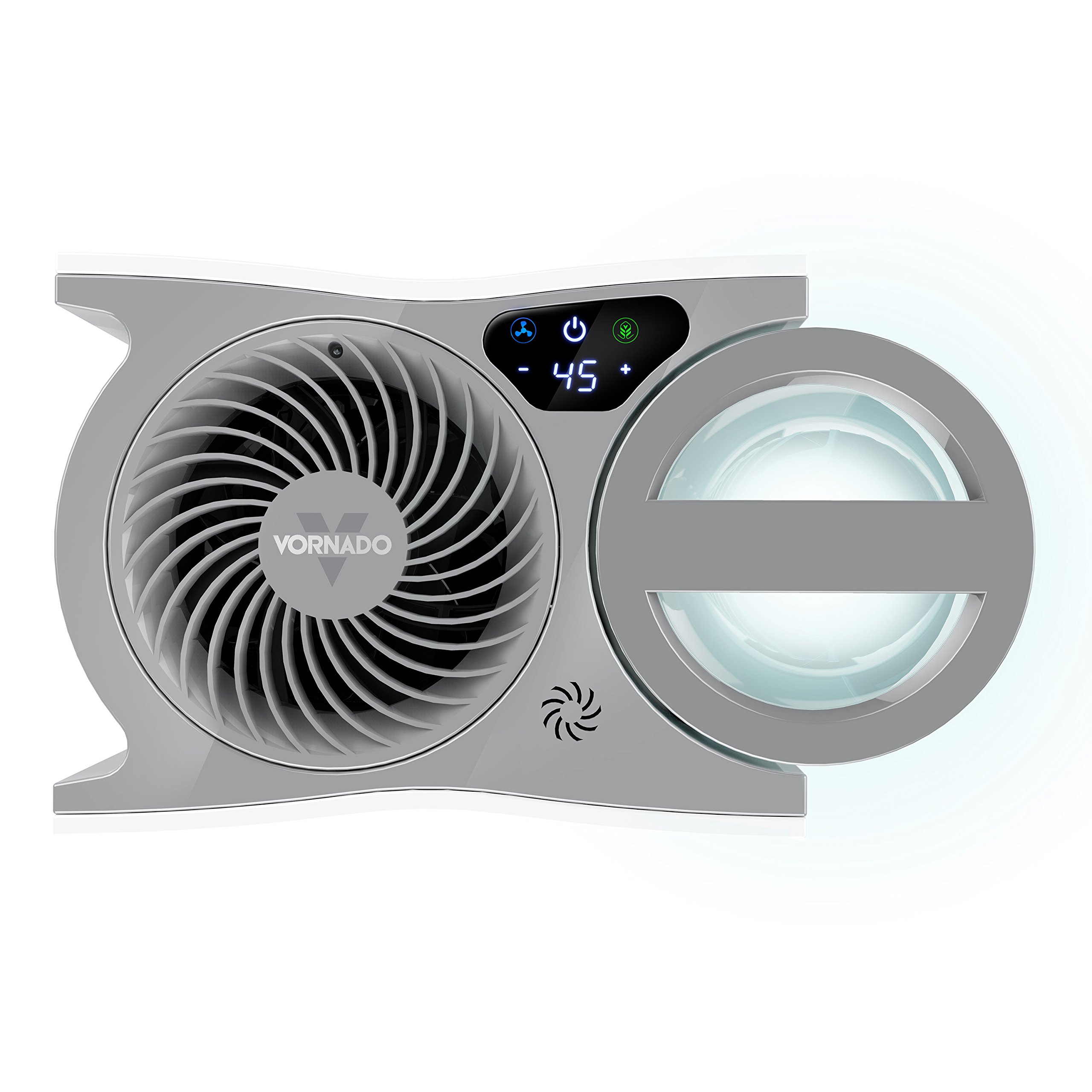 Vornado EVDC300 Energy Smart Evaporative Humidifier with Automatic Shut-off, 1 Gallon Capacity, LED Display, White