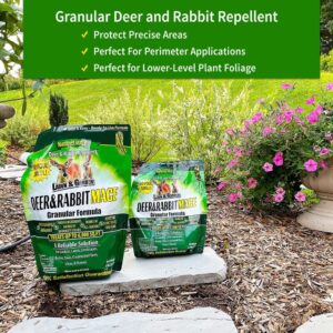 Nature's MACE Granular Deer Repellent 2.5lb, Repel Deer from Your Garden, Yard, Flowers, Protect Plants Fast, Create a Deer Free Barrier, Deer Repellent for Plants, Deer and Rabbit Repellent