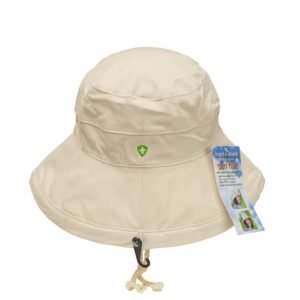 Insect Shield Women's Sun Hat, Ivory, One Size Adjustable