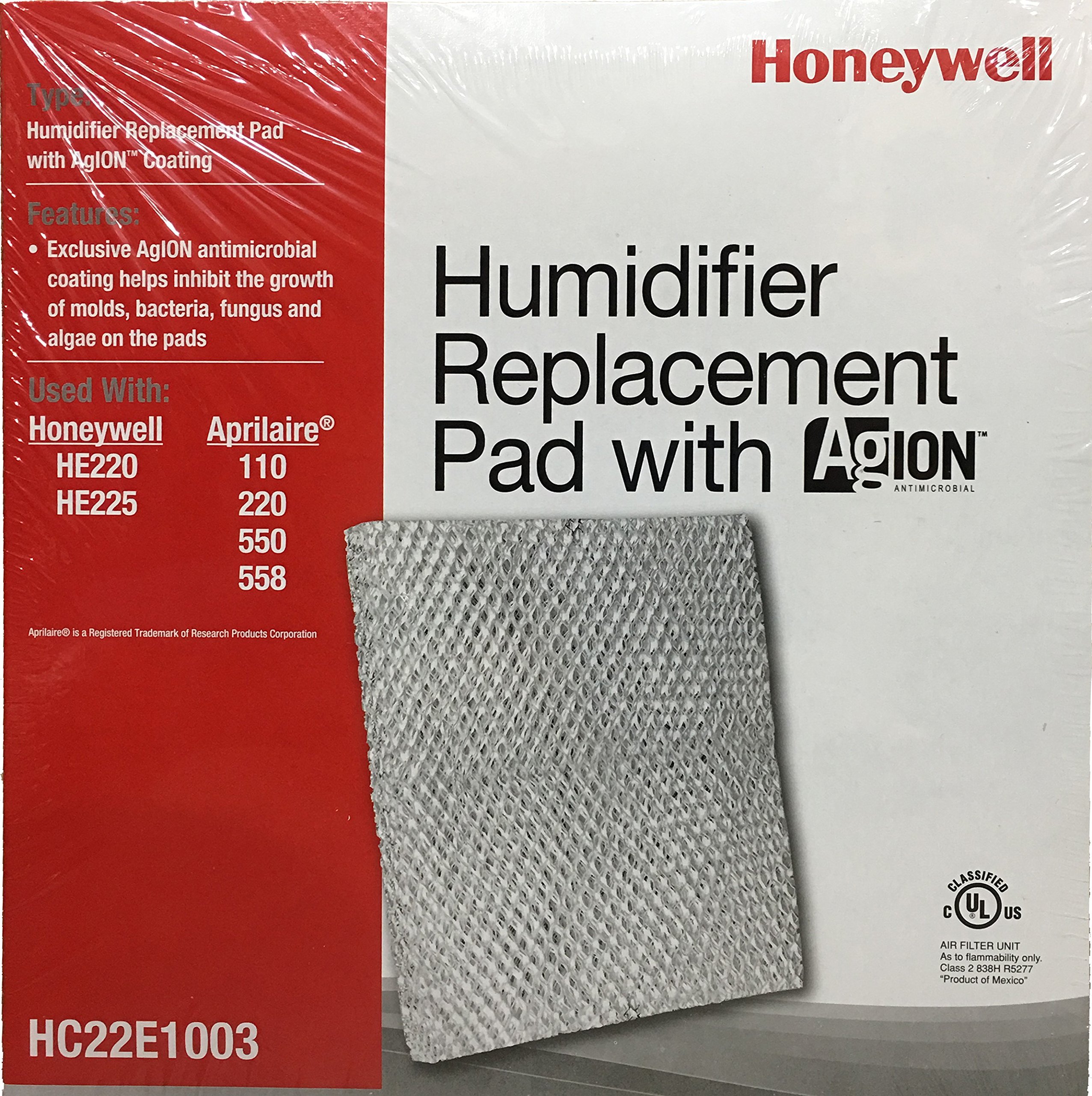 Honeywell HC22E1003/U Pad with Ag Ion Coating for He100, He150, He220 and He225 Humidifiers