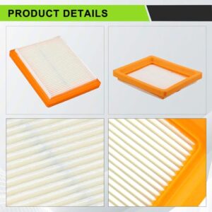 Harbot 14 083 15-S 14 183 16-S Air Filter for Kohler XT650 XT675 149CC 6.5 6.75 Engine Lawn Mower Toro 20371 20370 Lawn Boy 149CC Air Filter Pack of 3