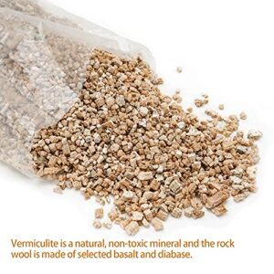 Stanbroil Vermiculite Granules for Gas Logs Vented or Unvented fireplaces - 12 oz Bag